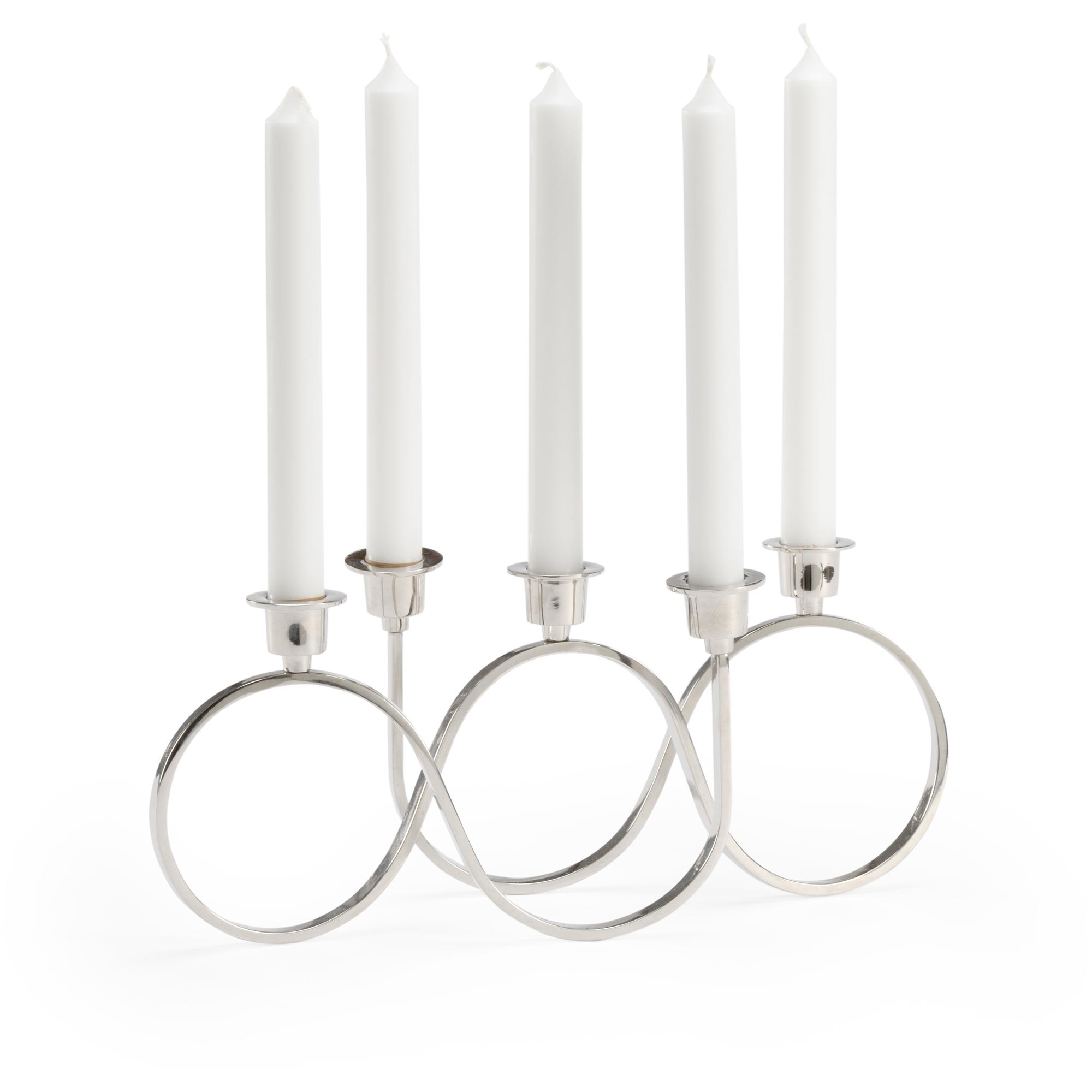 Windsor Candlestick - Nickel 1 Windsor Candlestick - Nickel