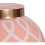 Sarah Ginger Jar - Coral 5 Sarah Ginger Jar - Coral 384905 384905 B