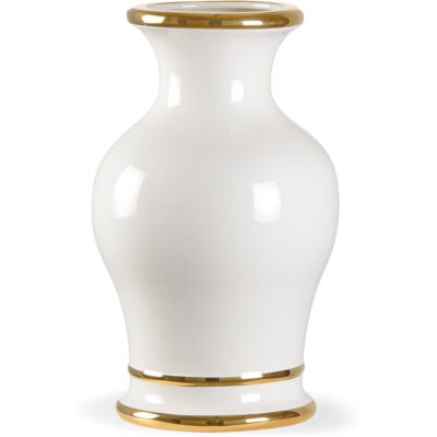 Audrey Vase - White