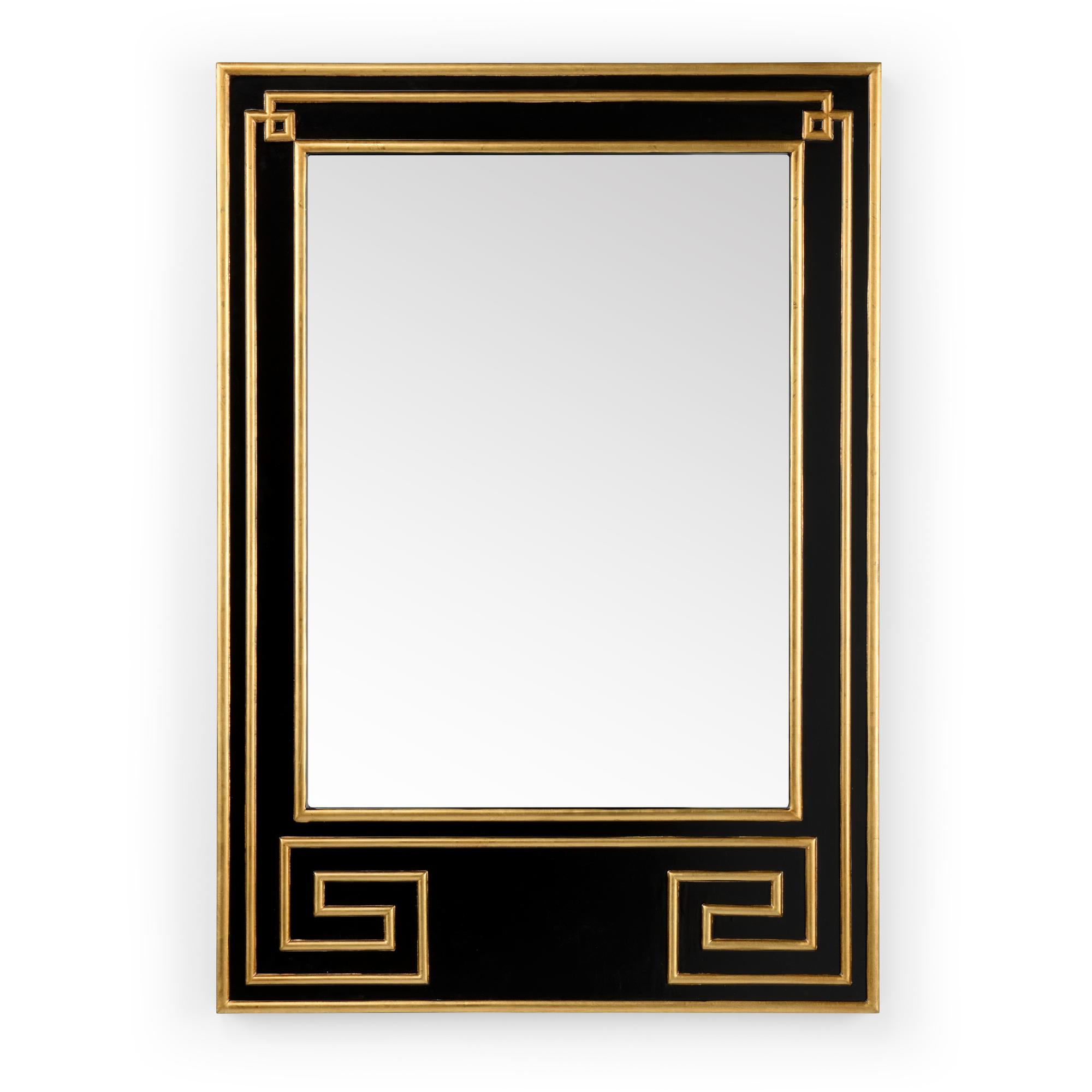 Greek Hall Mirror - Black 1 Greek Hall Mirror - Black