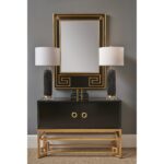 Greek Hall Mirror - Black 5 Greek Hall Mirror - Black 385003 385003 D