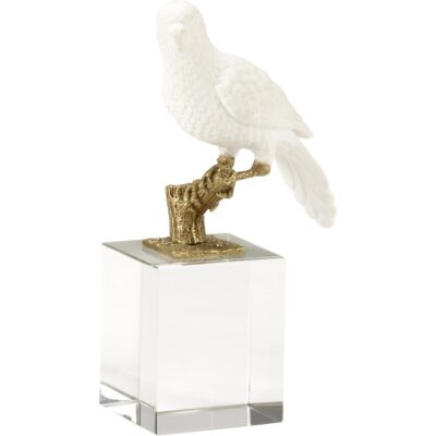 Parrot On Crystal - Square (Sm)