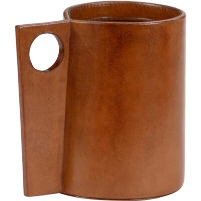 Leather Vase (Sm)