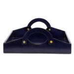 Leather Tray - Midnight Blue 385202 385202 B