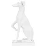Greyhound Sculpture - White 385520 385520 C
