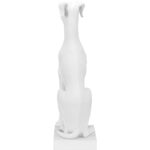 Greyhound Sculpture - White 385520 385520 D