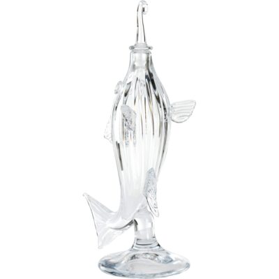 Hand Blown Fish Decanter