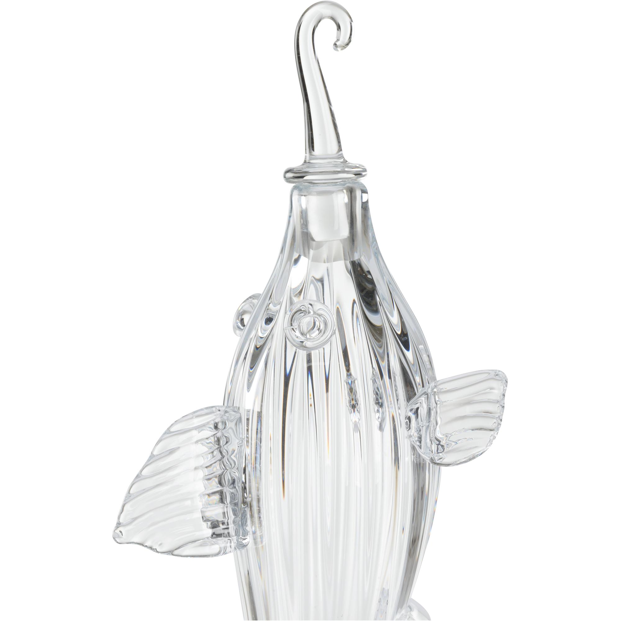 Hand Blown Fish Decanter 5 Hand Blown Fish Decanter - Image 5