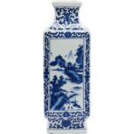 Dynasty Blue and White Landscape Vase 385774 385774 C
