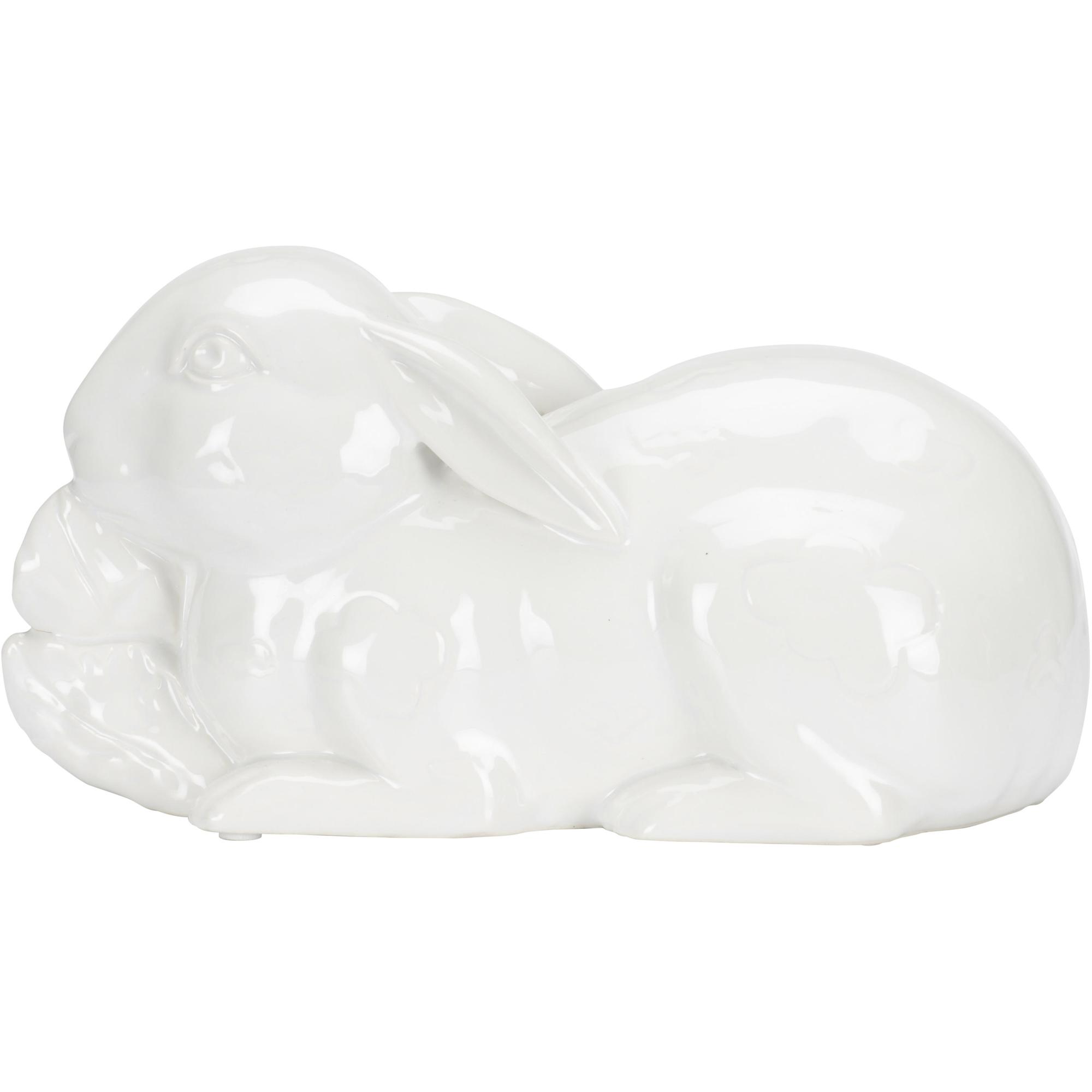 Staffordshire Rabbit - White 5 Staffordshire Rabbit - White - Image 5