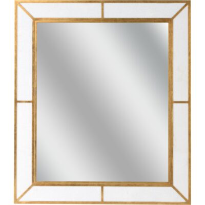 Madison Marbleized Mirror - Brass