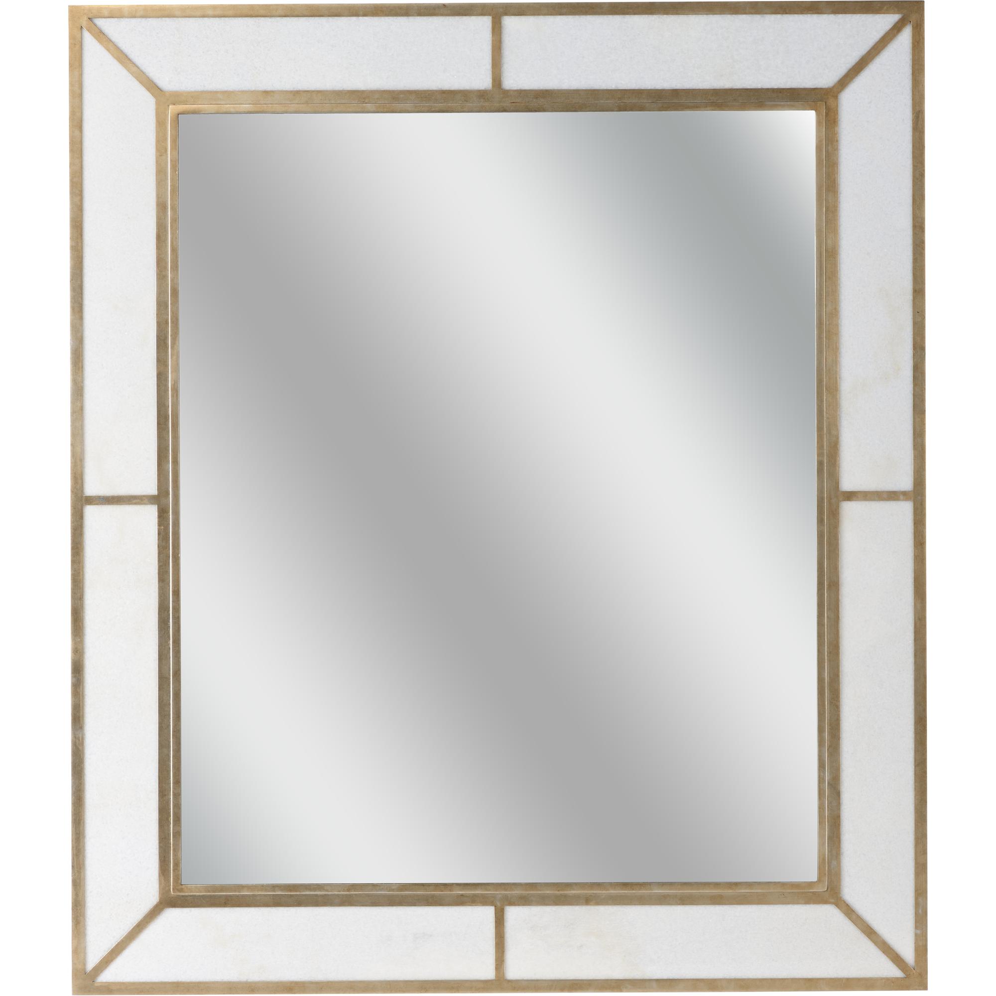Madison Marbleized Mirror - Nickel 1 Madison Marbleized Mirror - Nickel