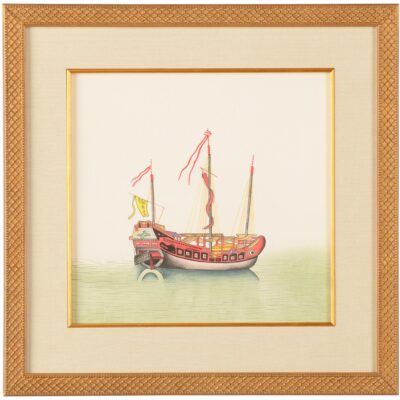 Chin Junks-Yellw Sail