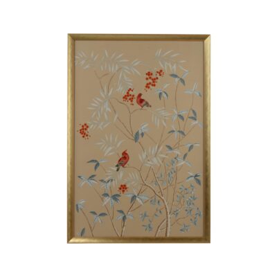 Buckhead Panel - Red Cockatoo