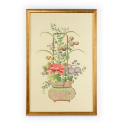 Chinoiserie Basket I