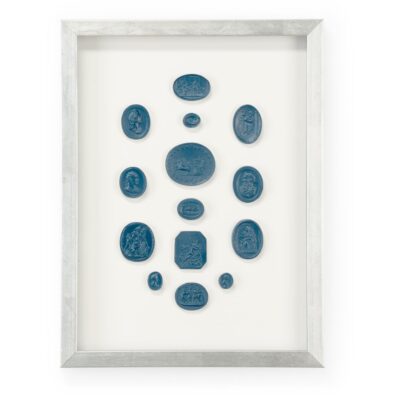 Intaglios In Blue II