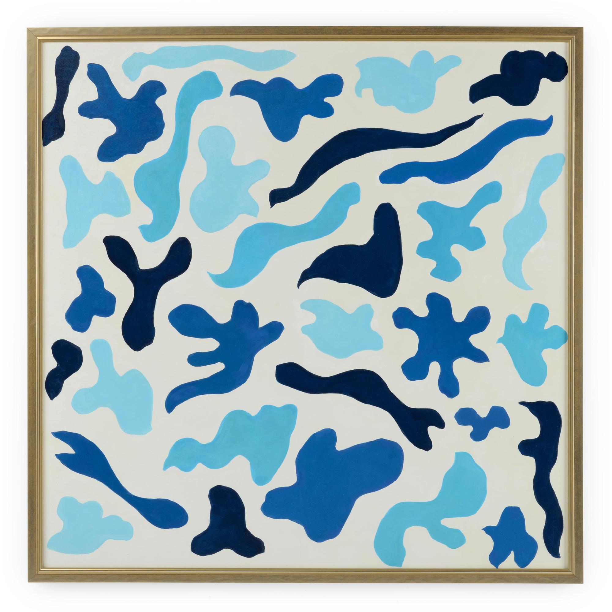 Cutouts in Blue 1 Cutouts in Blue