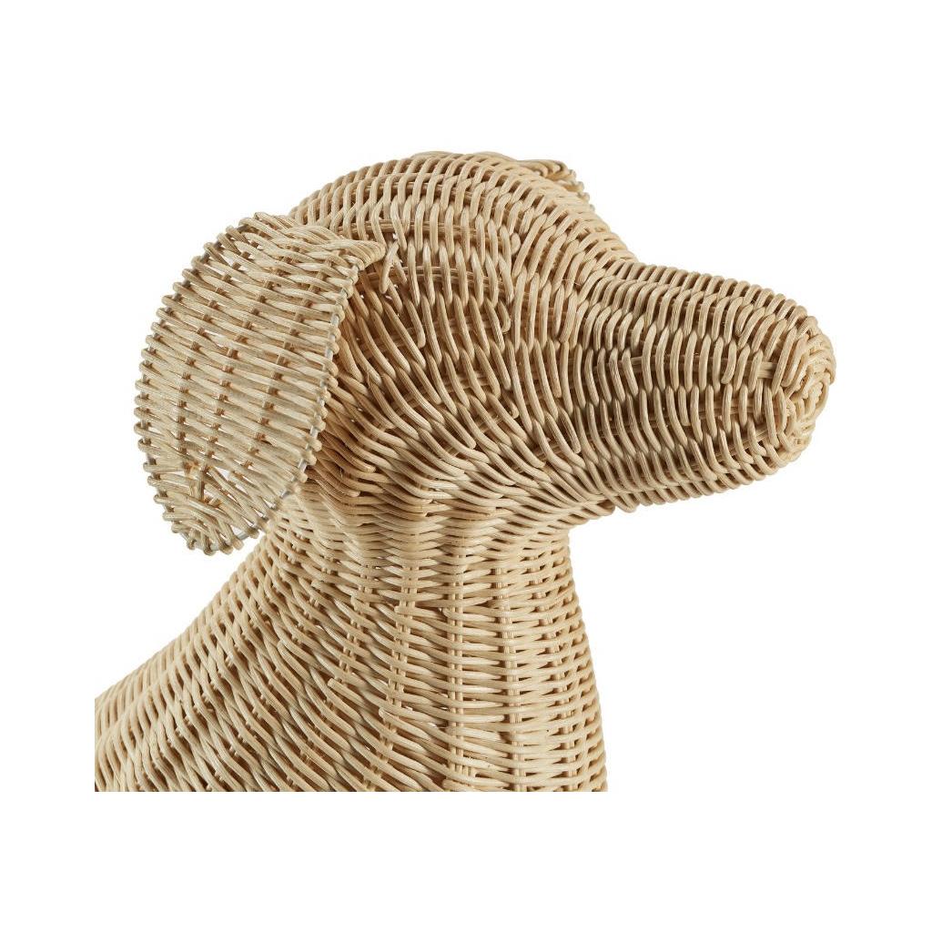 Potcake Wicker Dog (Lg) 4 Potcake Wicker Dog (Lg) - Image 4