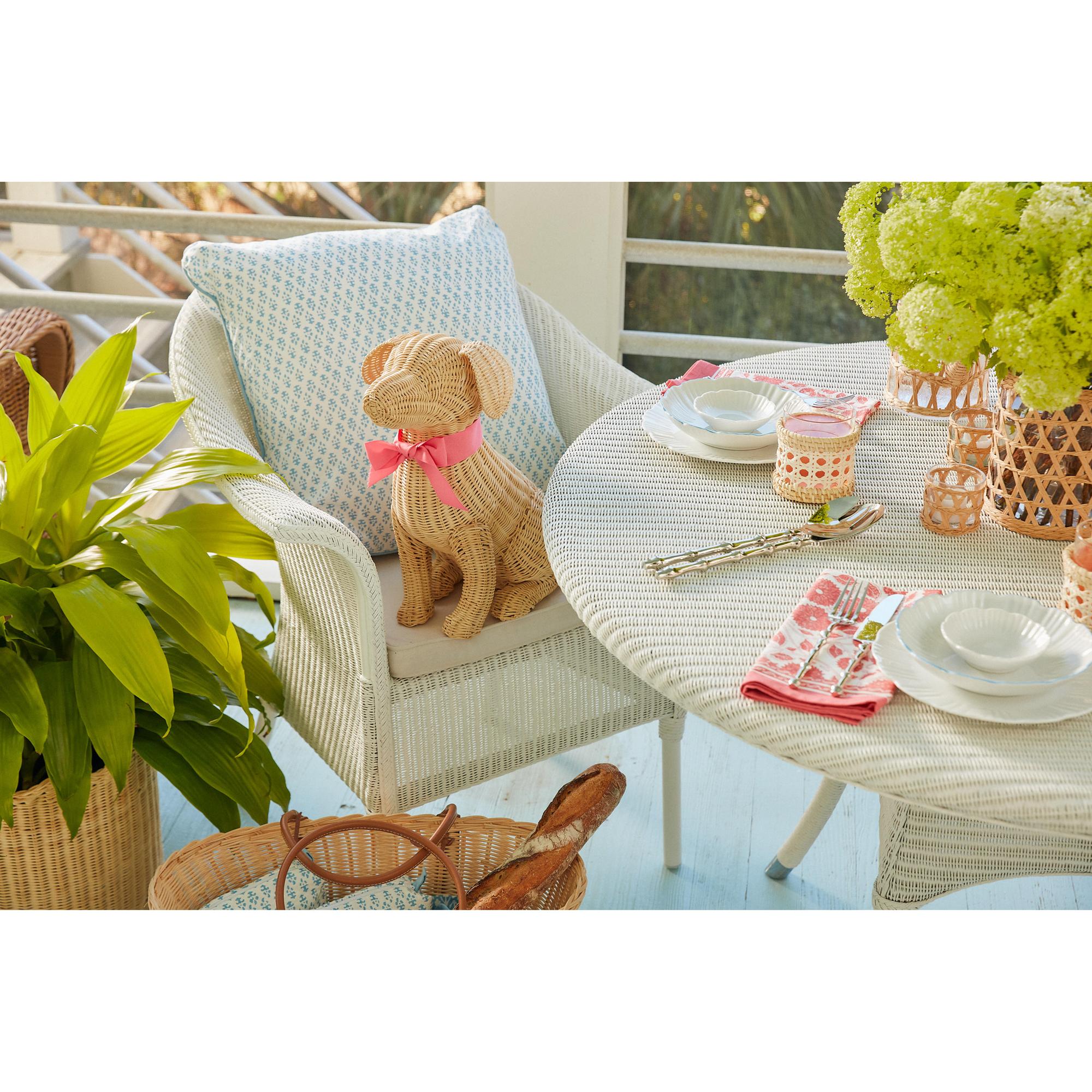 Potcake Wicker Dog (Lg) 6 Potcake Wicker Dog (Lg) - Image 6