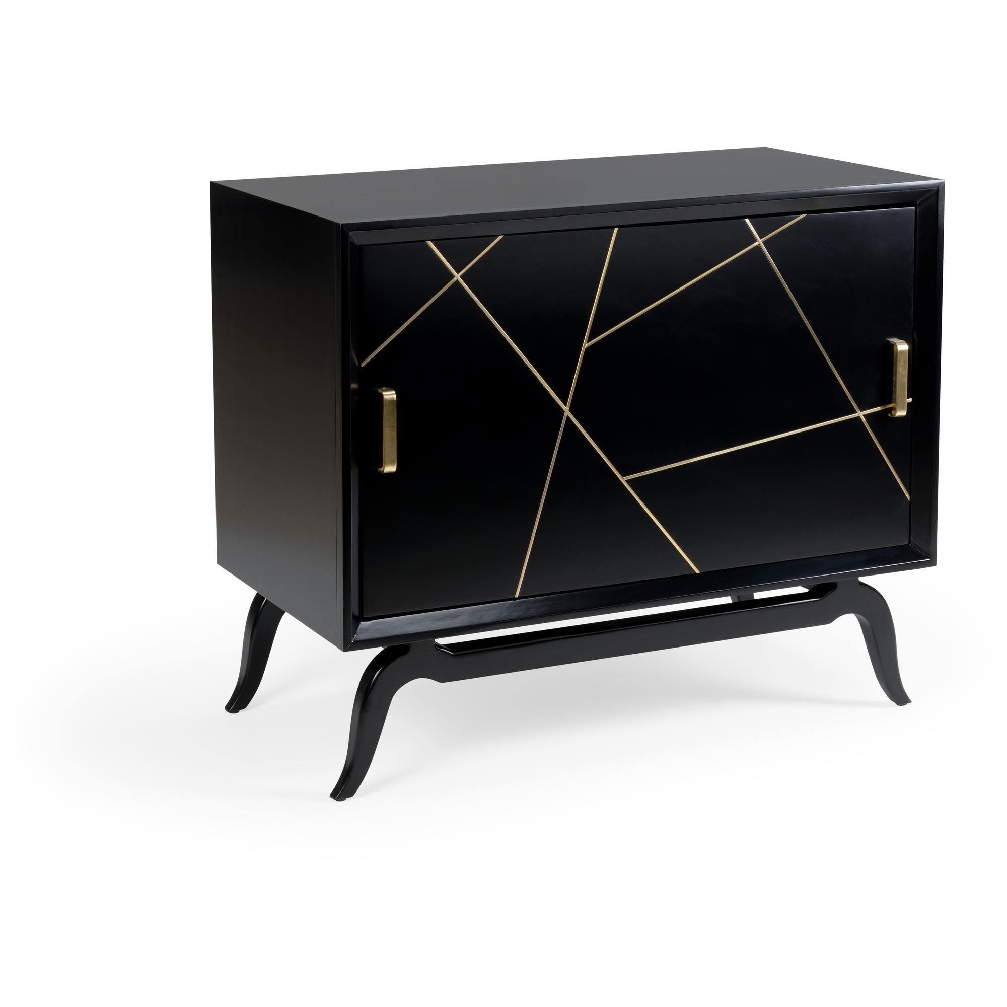 Sinatra Drinks Cabinet - Black 1 Sinatra Drinks Cabinet - Black