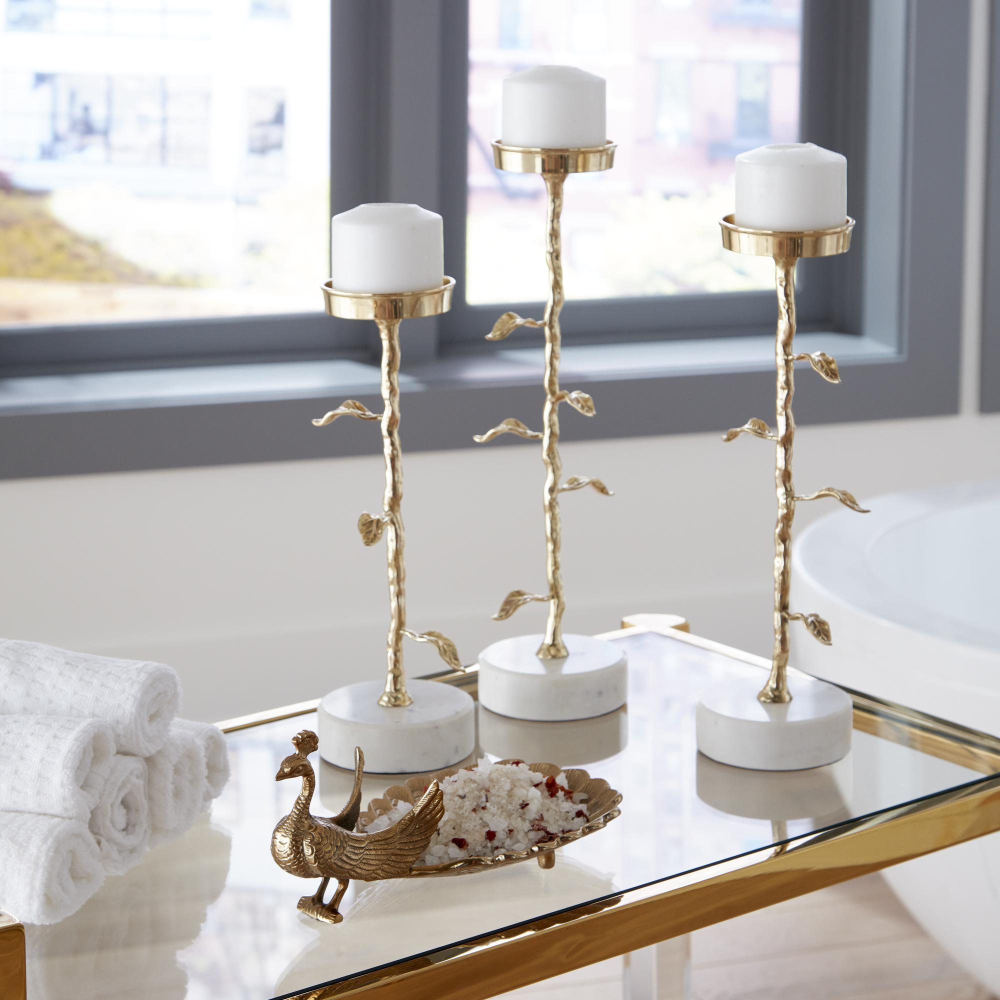 Boulevardier Bar Cart - Clear/Gold 5 Boulevardier Bar Cart - Clear/Gold - Image 5