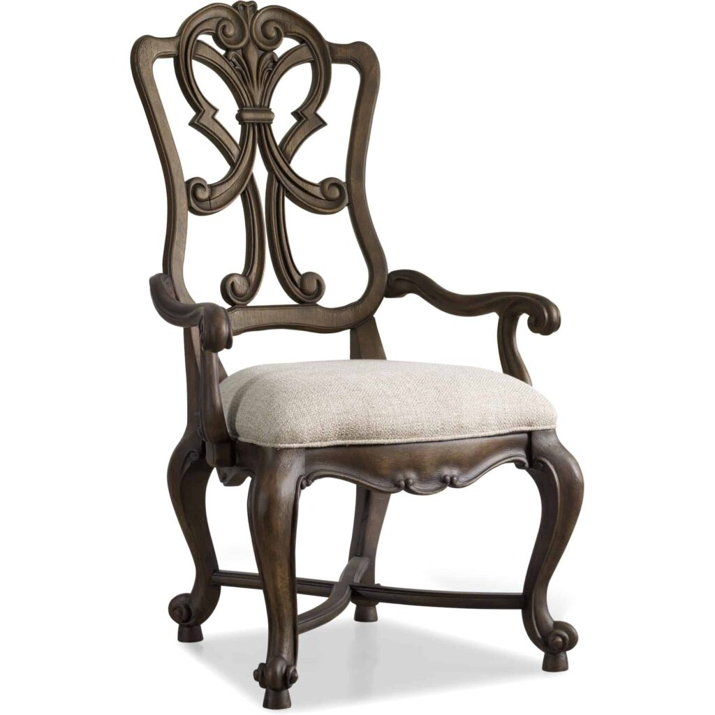 Rhapsody Wood Back Arm Chair