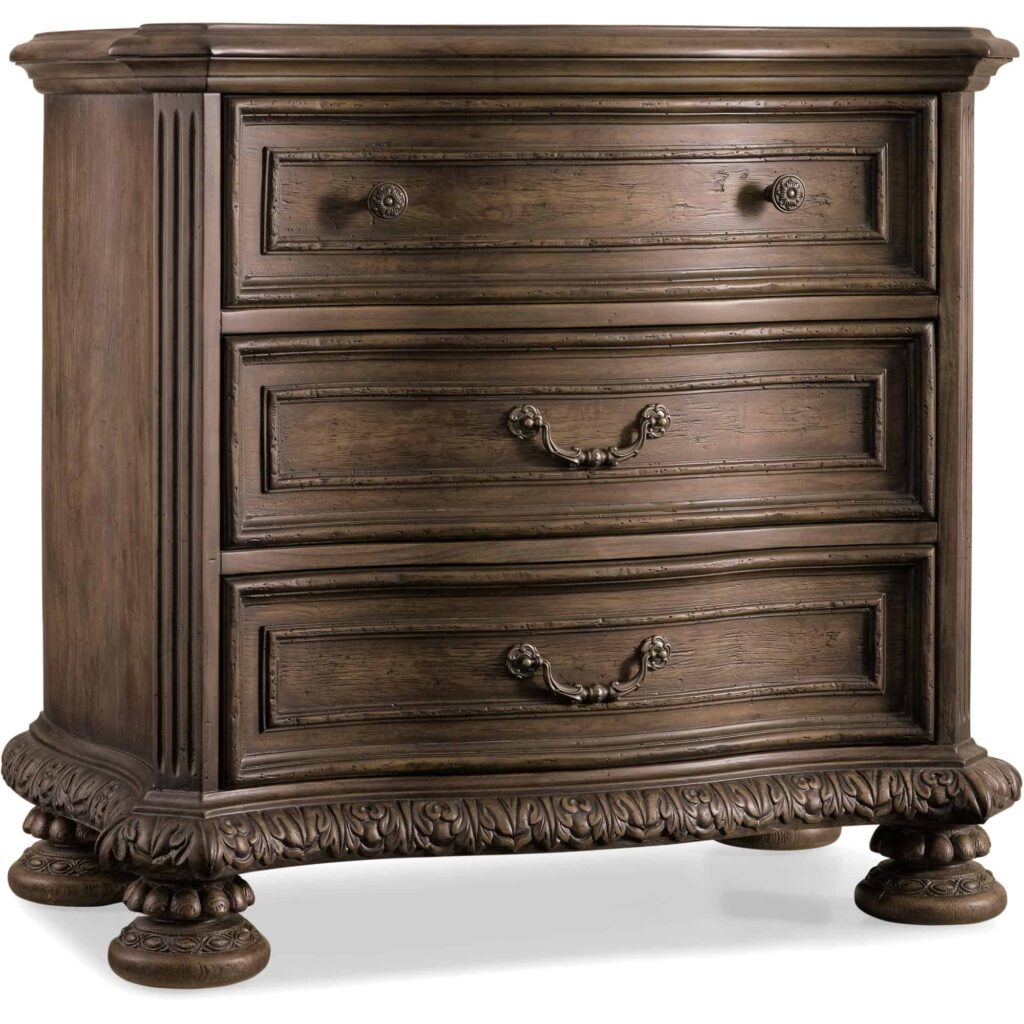 Rhapsody Three Drawer Nightstand