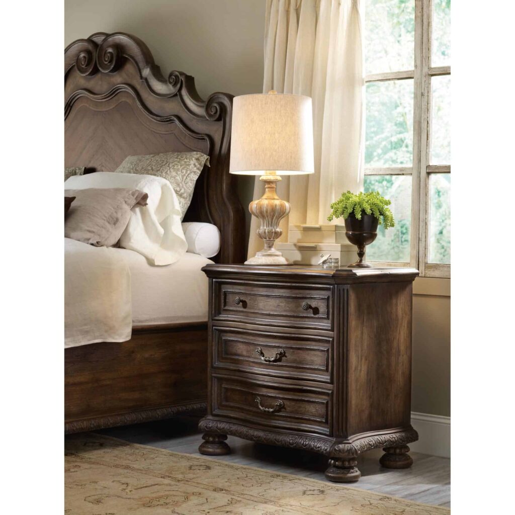 Rhapsody Three Drawer Nightstand - Image 3