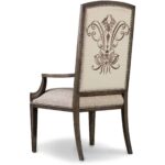 Rhapsody Upholstered Arm Chair in Walnut 5 Rhapsody Upholstered Arm Chair in Walnut HKR11156 5070 75400back