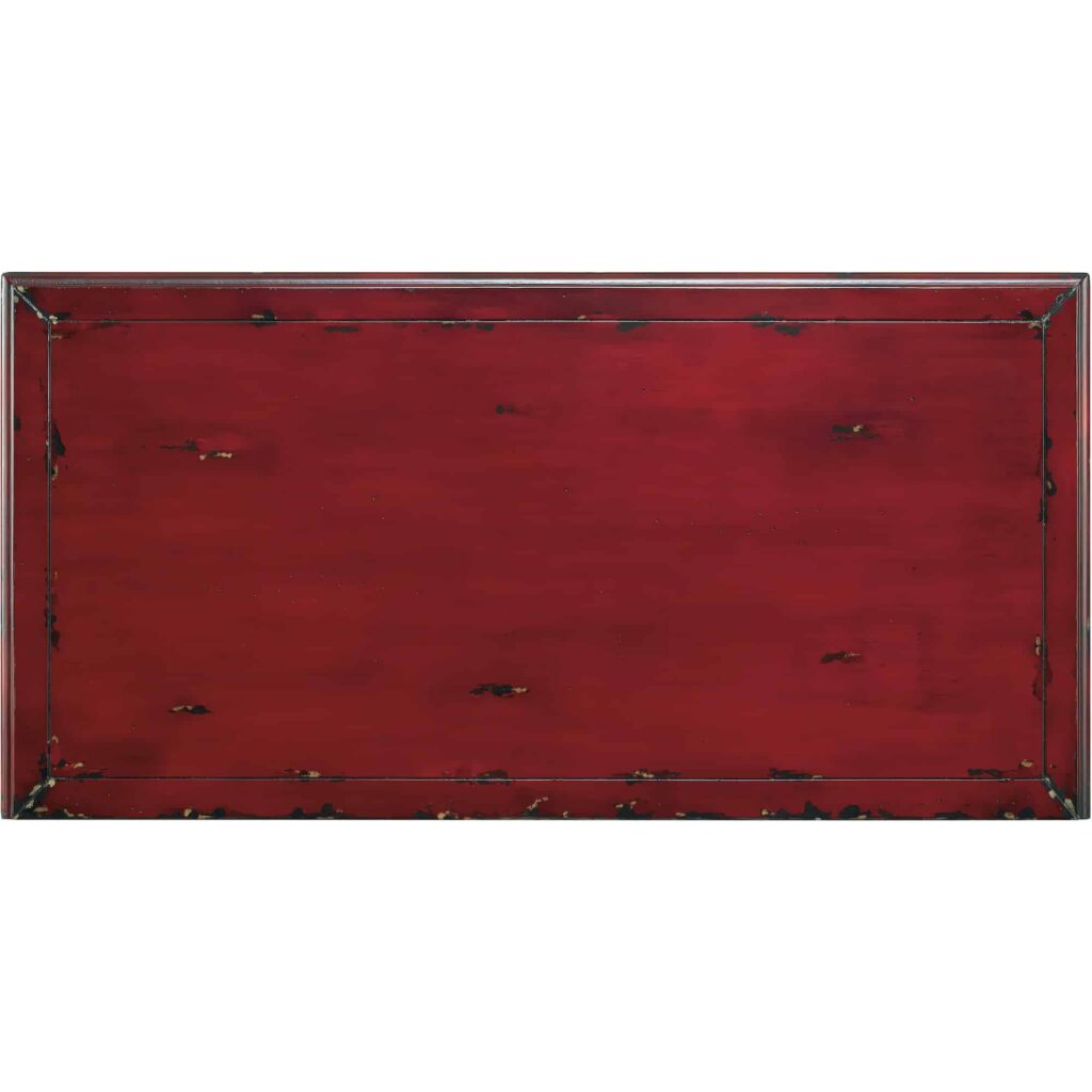 Red 5 Drawer Accent Chest - Image 2