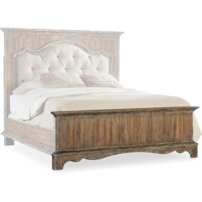 Chatelet Queen Upholstered Mantle Panel Bed 5300-90850 5300 90852