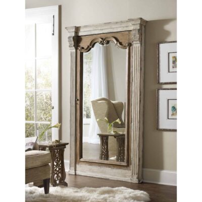 Chatelet Floor Mirror w/Jewelry Armoire Storage 5351-50003 5351 50003room