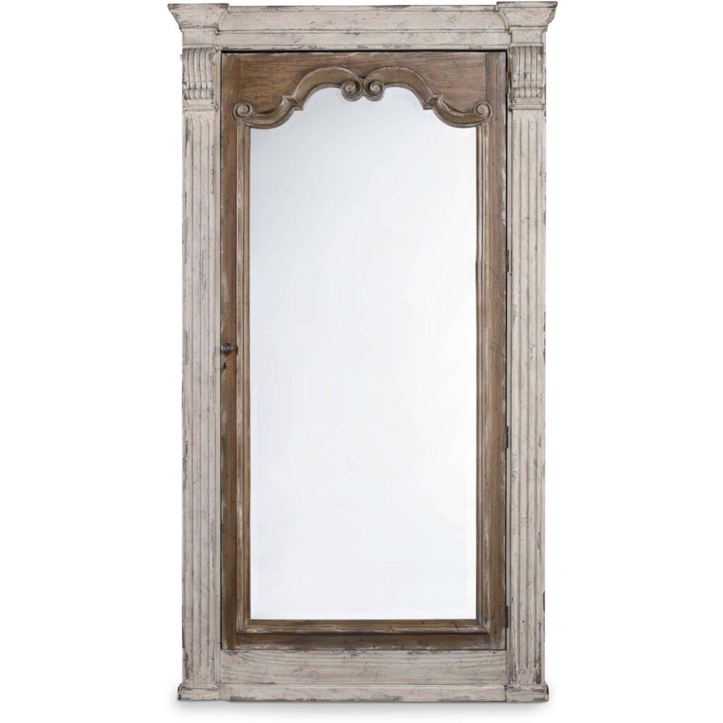 Chatelet Floor Mirror w/Jewelry Armoire Storage