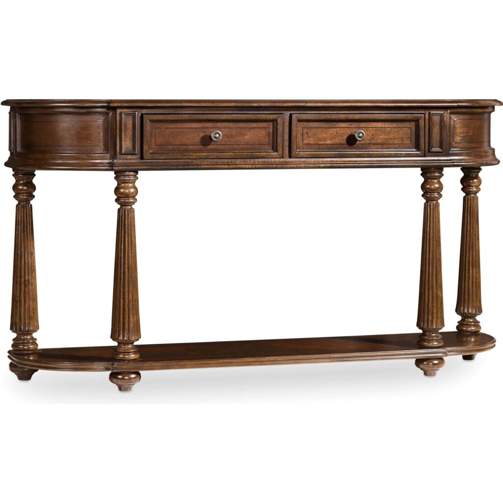 Leesburg Demilune Hall Console