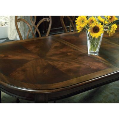 Leesburg Leg Table with Two 18" Leaves 5381-75200 5381 75200detail