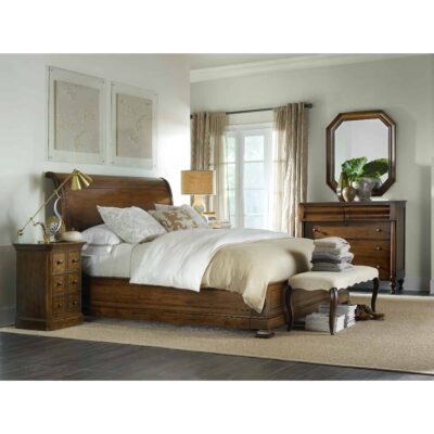 Archivist King Sleigh Bed w/Low Footboard 5447-90466B 5447 90466b 019 317 011 008 room