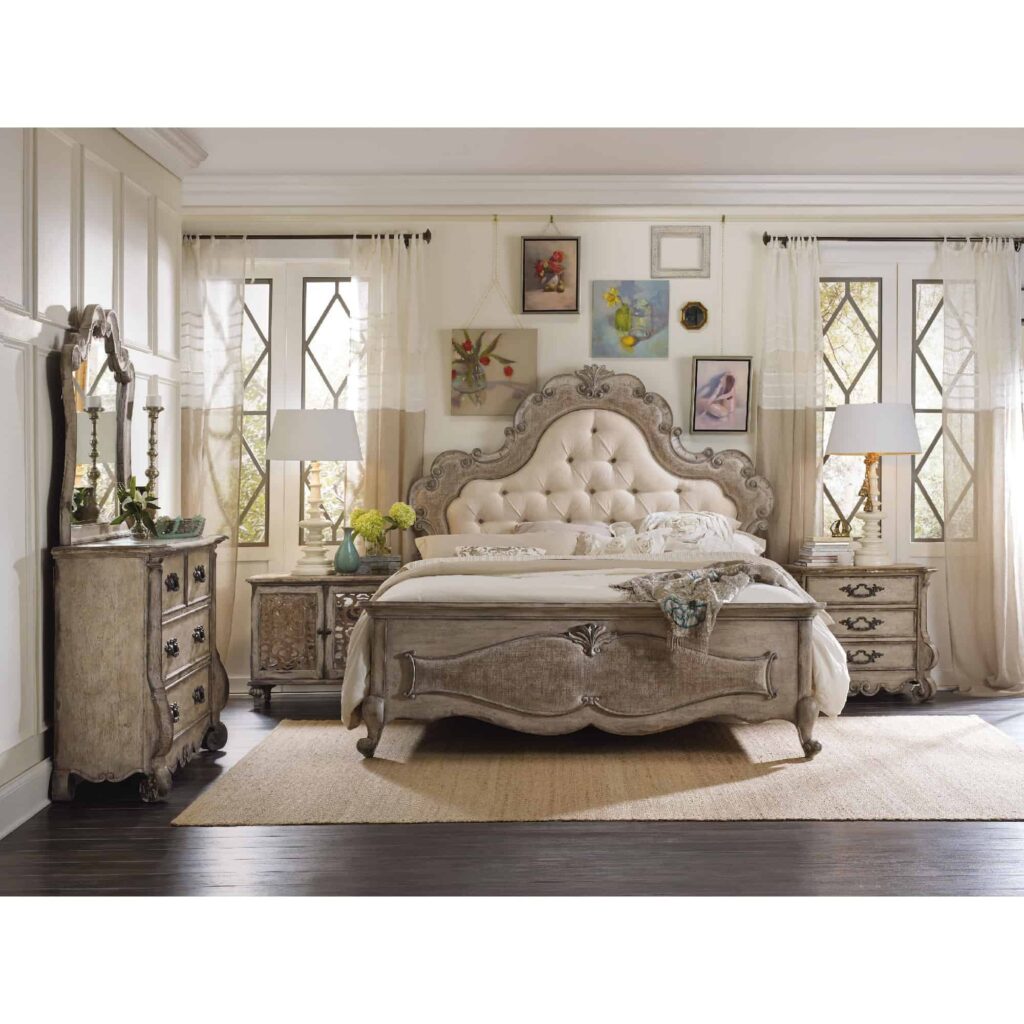 Chatelet Queen Upholstered Panel Bed - Image 2