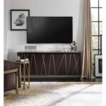 Entertainment Console 64in 5 Entertainment Console 64in 5518-55464-BLK 5518 55464 blk room
