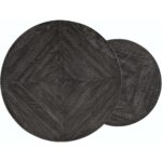 St. Armand Nest of Tables 4 St. Armand Nest of Tables 5601-50001-BLK 5601 50001 blk top