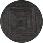 St. Armand Round End Table 4 St. Armand Round End Table 5601-80113-BLK 5601 80113 blk top