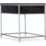 St. Armand Rectangular End Table 4 St. Armand Rectangular End Table 5601-80114-BLK 5601 80114 blk back silo