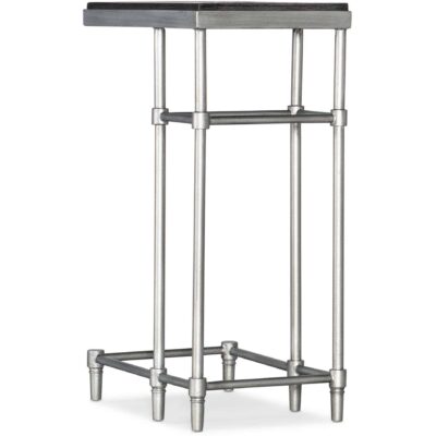 St. Armand Chairside Table 5601-80115-BLK 5601 80115 blk back silo