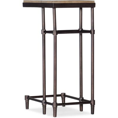 St. Armand Chairside Table 5601-80115-LTWD 5601 80115 ltwd back silo