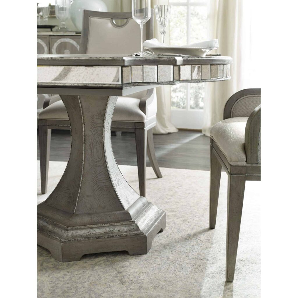 Sanctuary Rectangle Dining Table with 2-20in leaves - Image 4