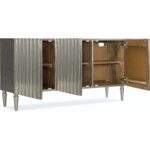 German TV Stand for TVs up to 80" 5 German TV Stand for TVs up to 80" GCSR2609 5637 55468 slv open silo