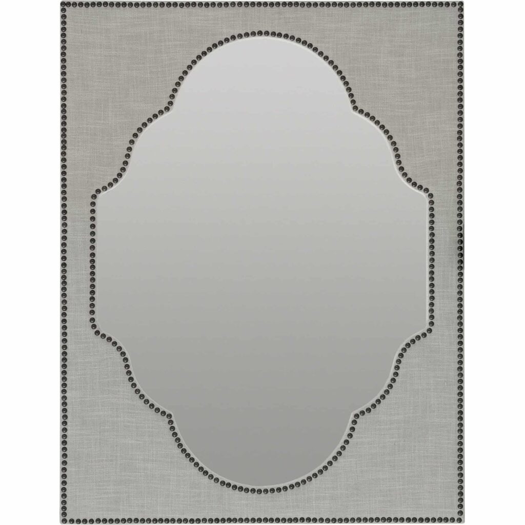 Boheme Nourmand Linen Wrapped Mirror