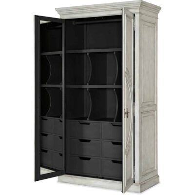 Boheme Bilzen Wardrobe 5750-90013-LTWD 5750 90013 ltwd open