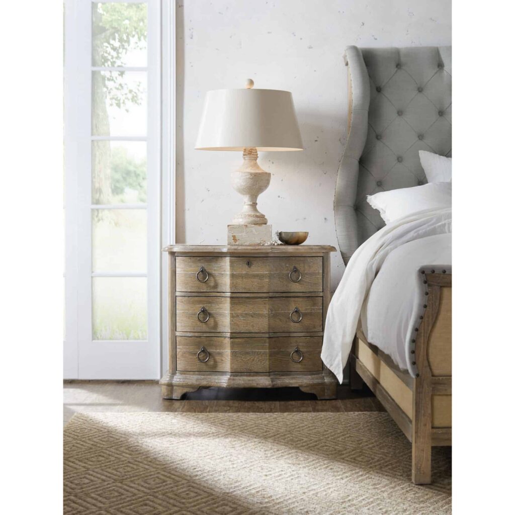 Boheme Bastogne Three-Drawer Nightstand - Image 3