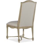 Ciao Bella Upholstered Back Side Chair- Natural 5 Ciao Bella Upholstered Back Side Chair- Natural 5805-75310-85 5805 75310 85 back silo
