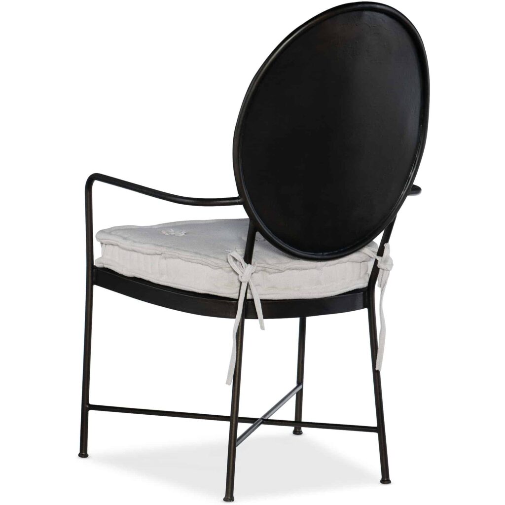 Ciao Bella Metal Arm Chair - Image 2